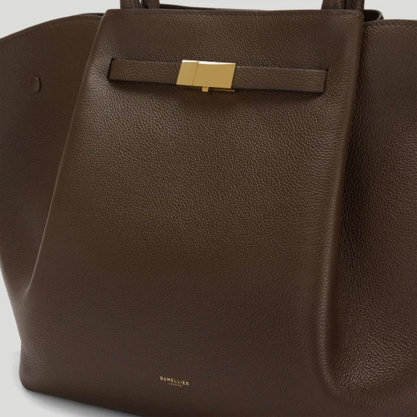 Demellier The New York in Mocha Crossbody Bag, view 2
