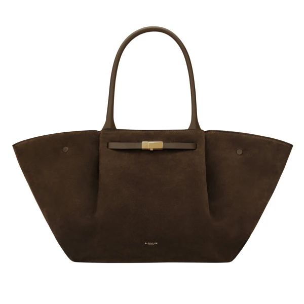 The New York in Mocha Crossbody Bag