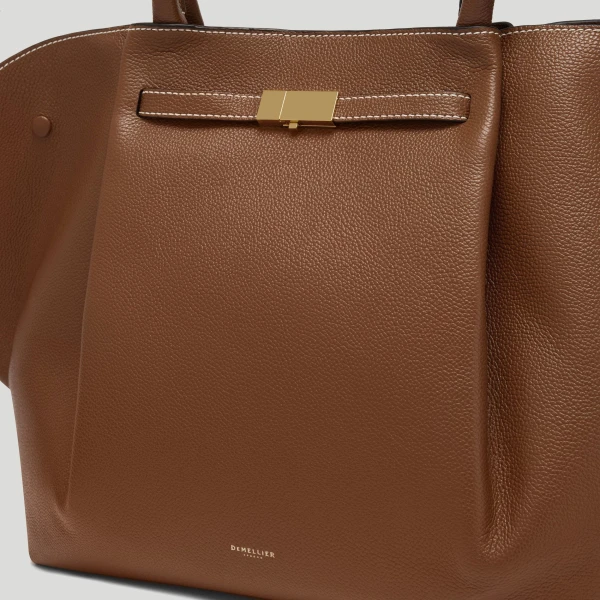 Demellier The New York in Tan Crossbody Bag, view 3