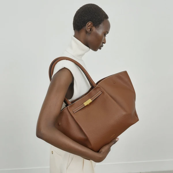 Demellier The New York in Tan Crossbody Bag, view 7