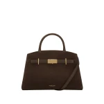 Demellier The Small Hudson in Mocha Crossbody Bag