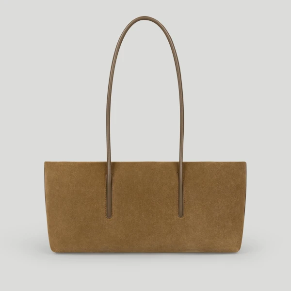 Demellier The Stockholm Shoulder in Tobacco Crossbody Bag, view 5
