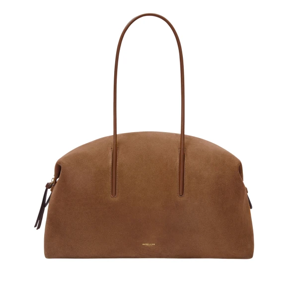 Demellier The Stockholm in Deep Tan Tote Bag