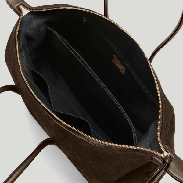 Demellier The Stockholm in Mocha Tote Bag, view 3
