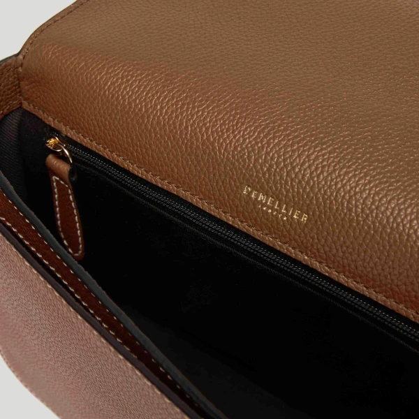Demellier The Vancouver in Tan Crossbody Bag, view 5