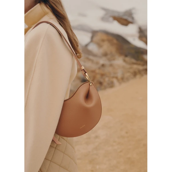 Polene Tonca in Camel Bag, view 3