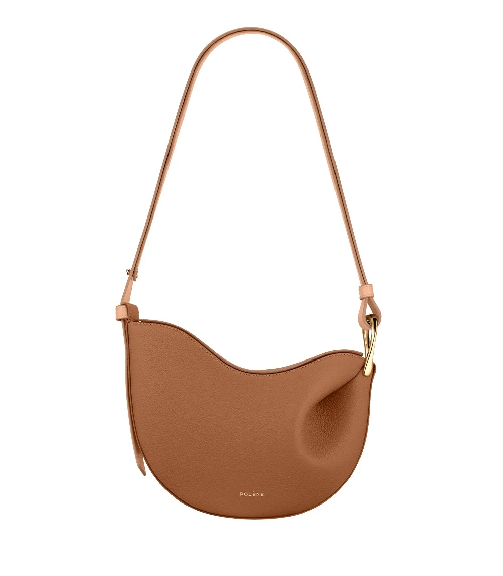 Brown-Tonca-in-Camel-collection-coveti20410_nobg Polene Tonca in Camel Bag