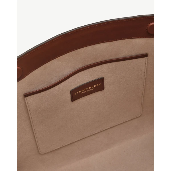 Strathberry Tote in Walnut, view 7