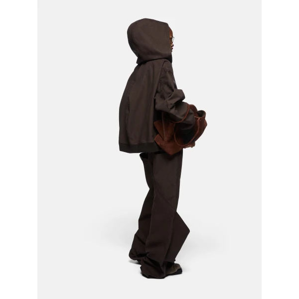 The Attico Brown bomber Jacket, view 3