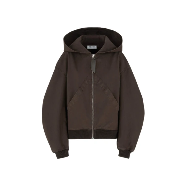 The Attico Brown bomber Jacket