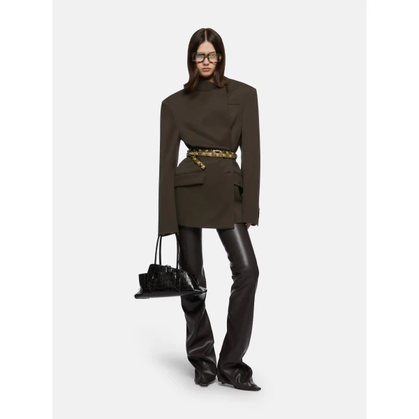 The Attico Brown jacket, view 2