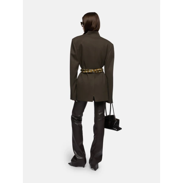 The Attico Brown jacket, view 3