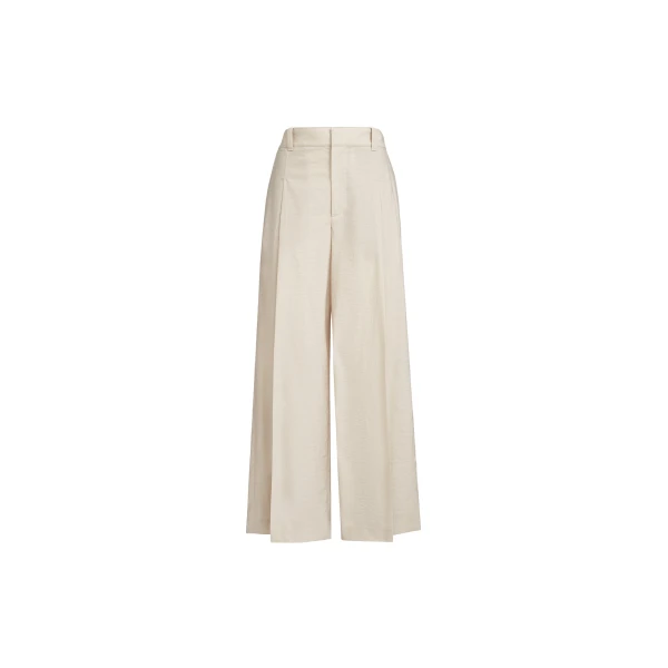Brunello Cucinelli A-line trousers in Beige
