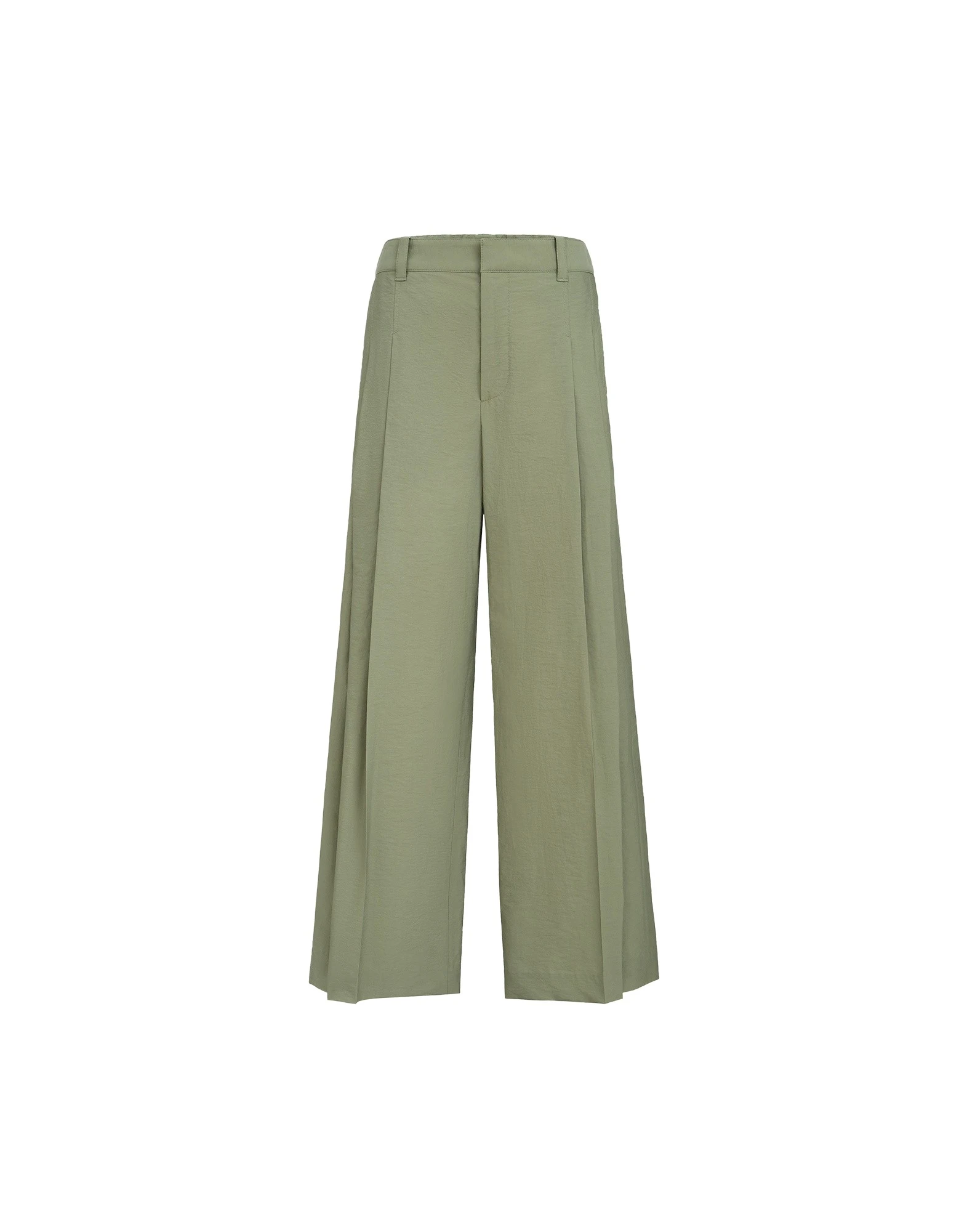 Brunello Cucinelli A-line trousers in Green