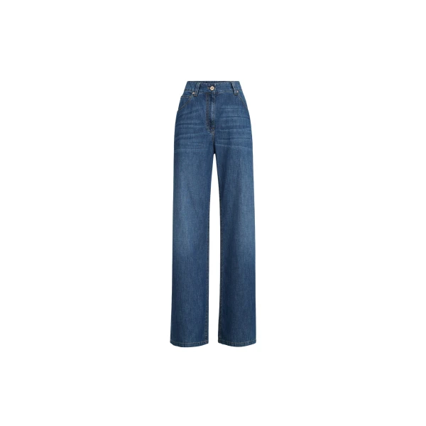 Brunello Cucinelli Baggy trousers in Denim