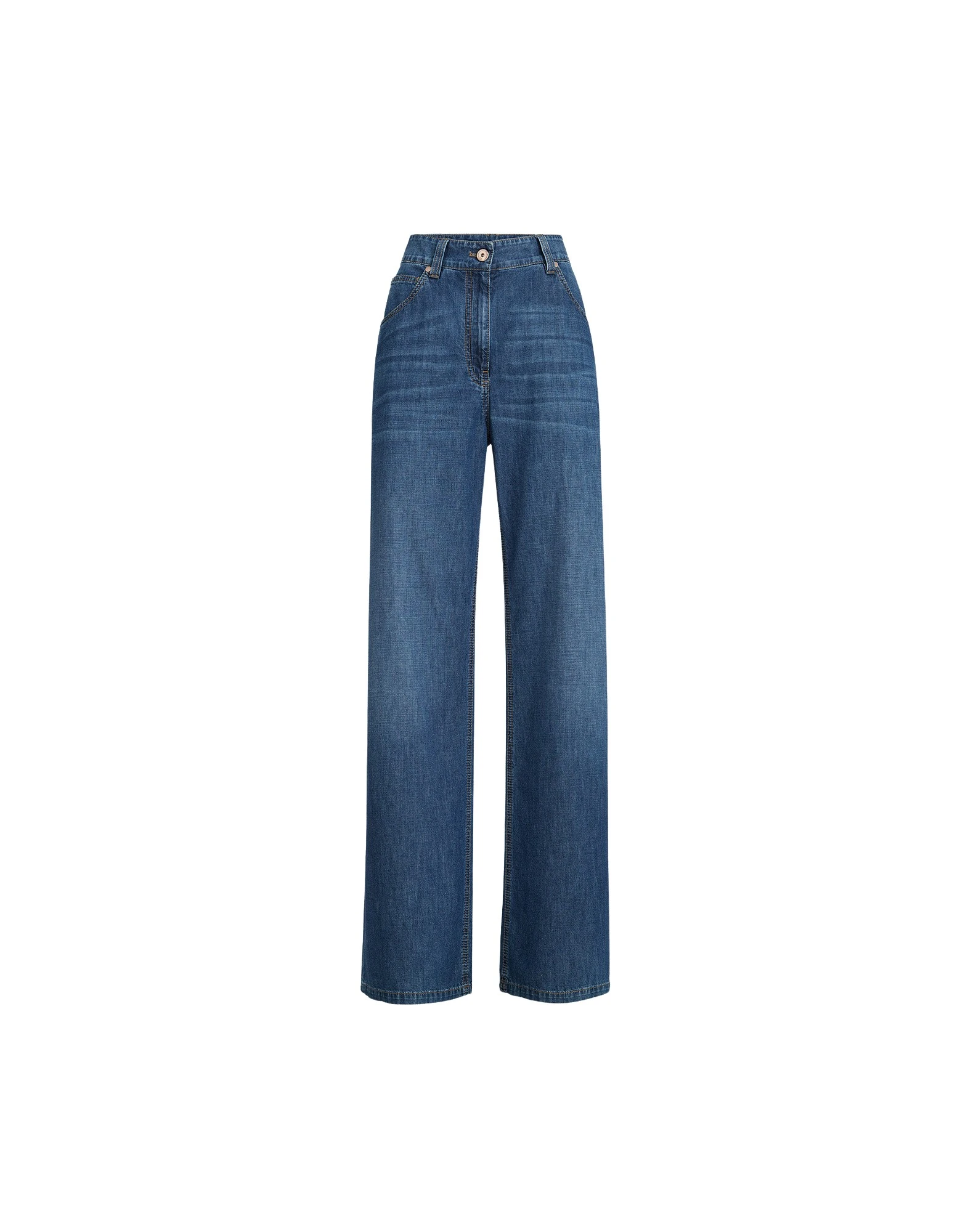 Brunello-Cucinelli-Baggy-trousers-in-Denim66891_nobg Brunello Cucinelli Baggy trousers in Denim