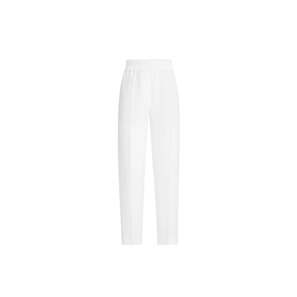 Brunello Cucinelli Baggy trousers in White