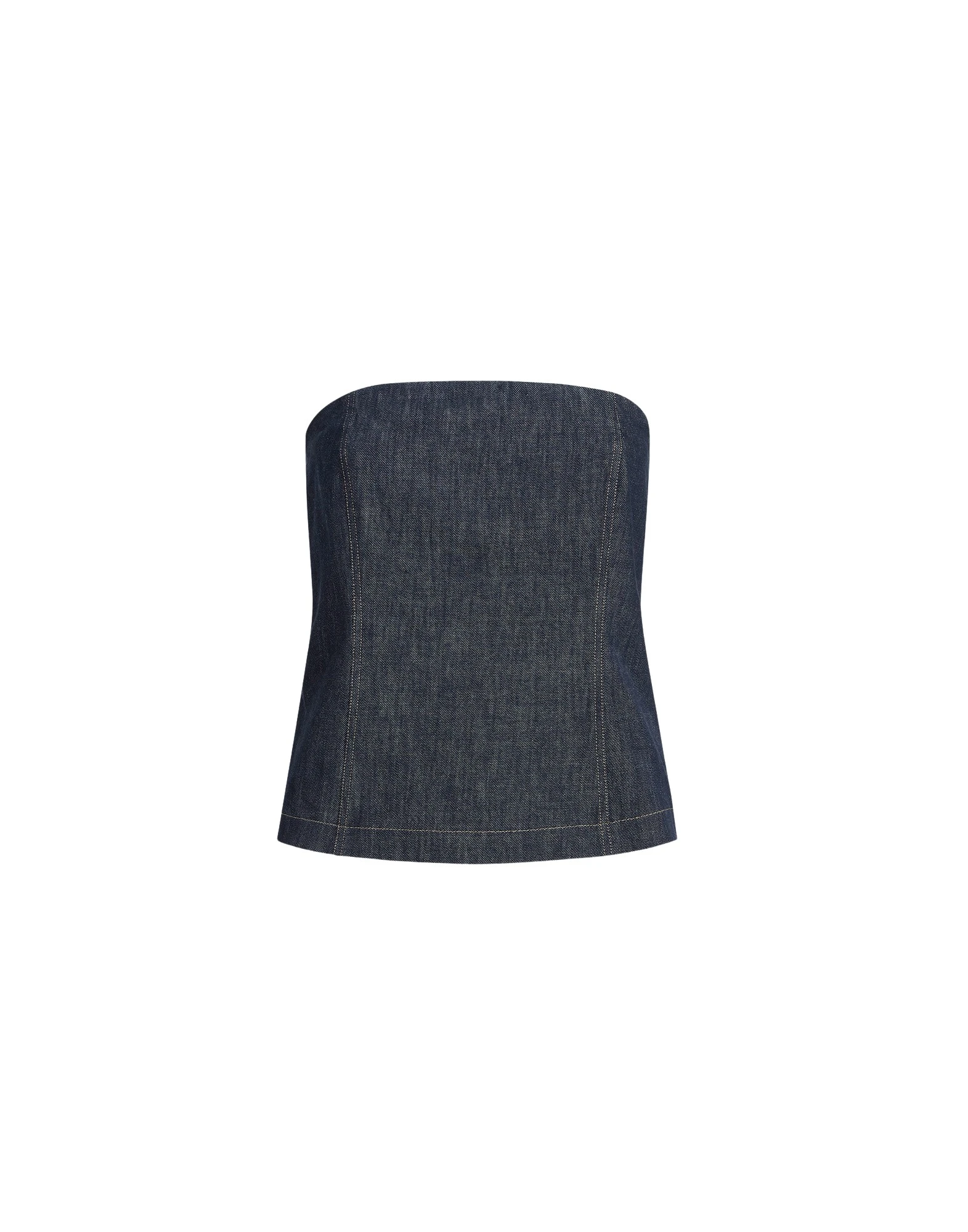 Brunello-Cucinelli-Bandeau-top-in-Denim29248_nobg Brunello Cucinelli Bandeau top in Denim