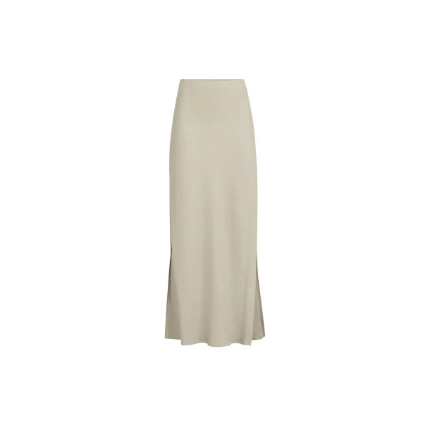Brunello Cucinelli Bias-cut skirt in Buff
