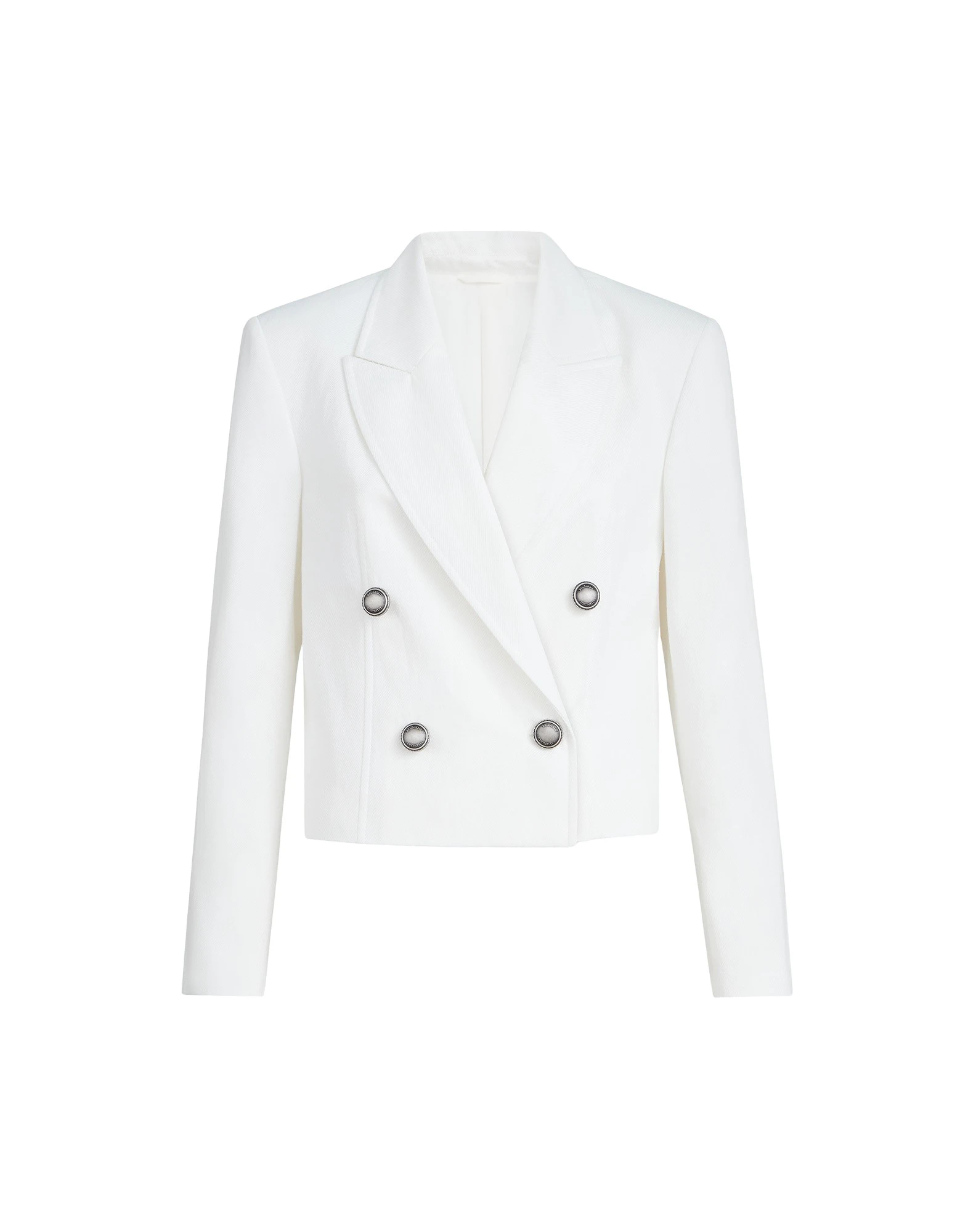 Brunello-Cucinelli-Blazer-with-monili-in-White95335_nobg Brunello Cucinelli Blazer with monili in White