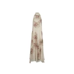 Brunello Cucinelli Bloom print organza dress