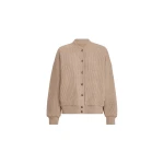 Brunello Cucinelli Bomber jacket with padding in Cashmere Beige