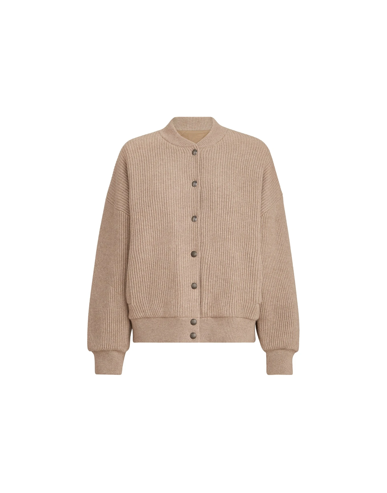 Bomber jacket with padding in Cashmere Beige