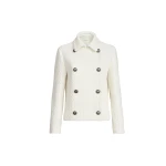 Brunello Cucinelli Cable knit blazer in White