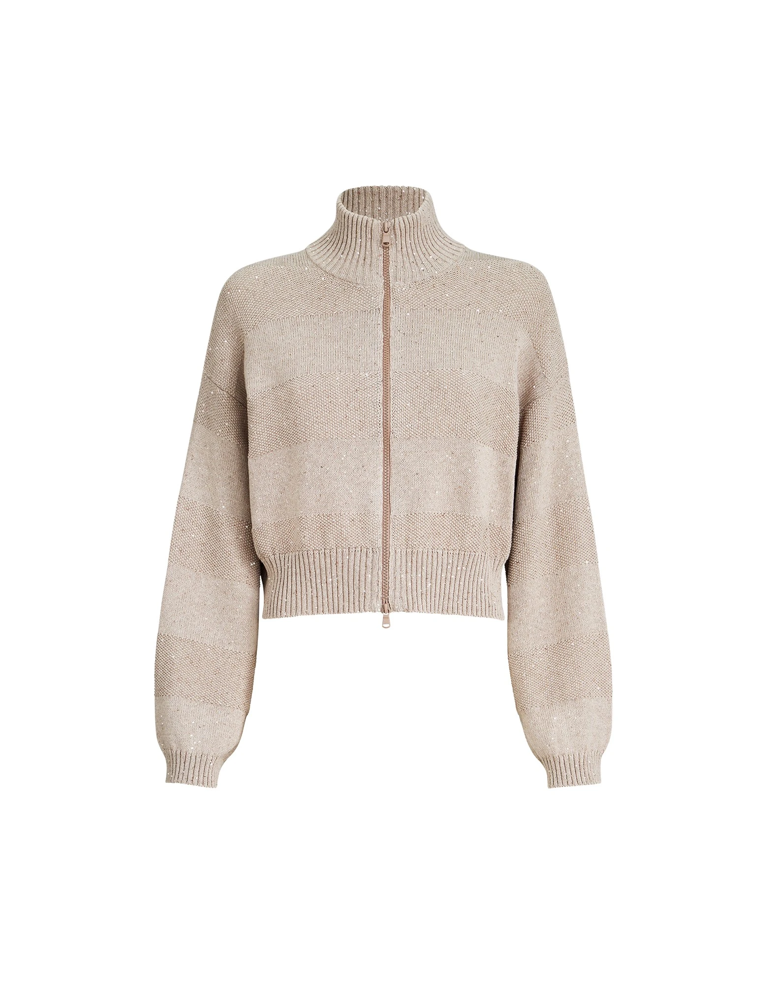 Brunello Cucinelli Cardigan with dazzling stripes