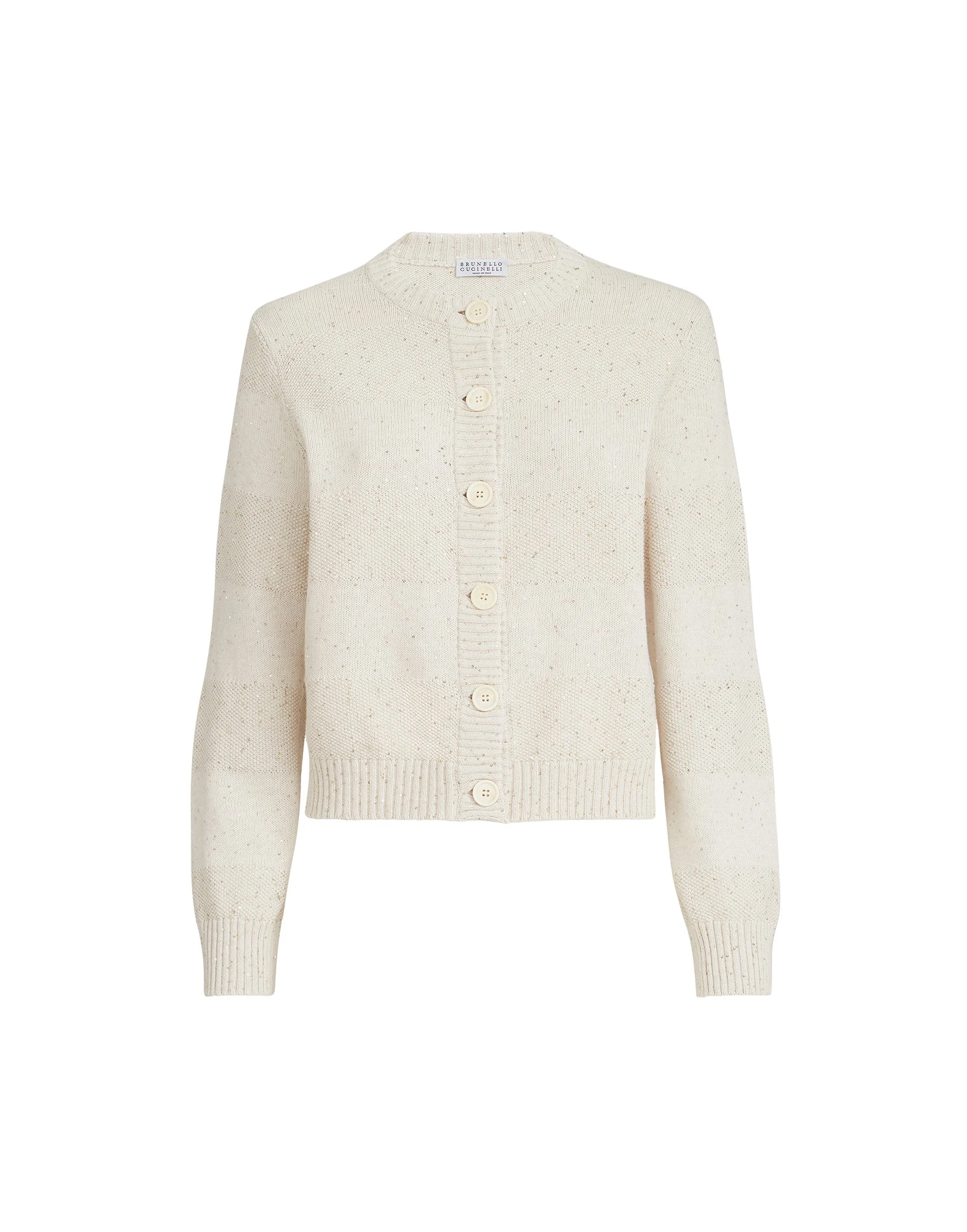 Brunello-Cucinelli-Cardigan-with-dazzling-stripes-693336_nobg Brunello Cucinelli Cardigan with dazzling stripes