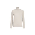 Brunello Cucinelli Cashmere and silk Sparkling sweater in Pearl Grey