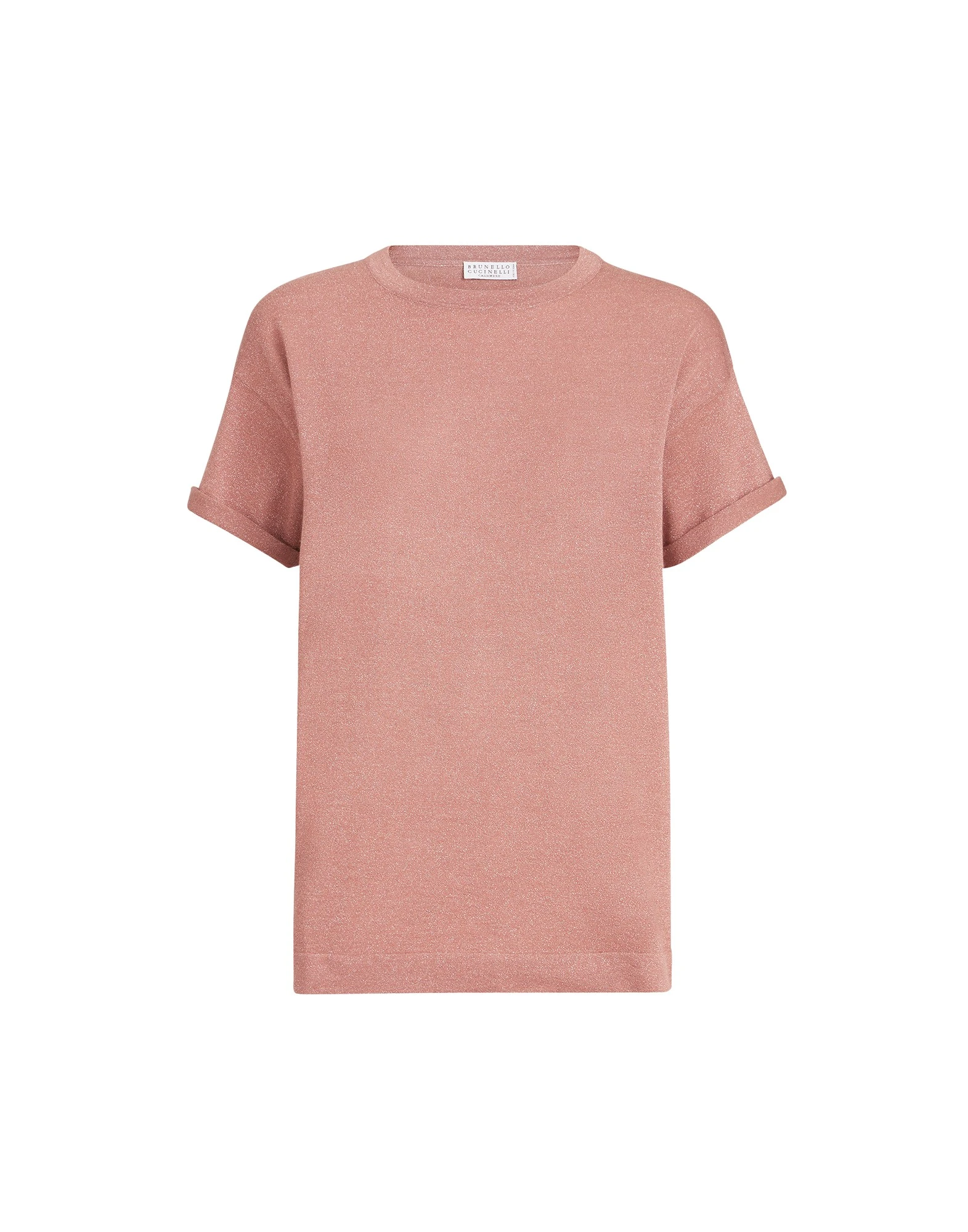 Brunello Cucinelli Cashmere and silk lightweight sweater in Pink