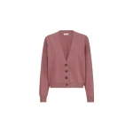 Brunello Cucinelli Cashmere cardigan with monili in Purple