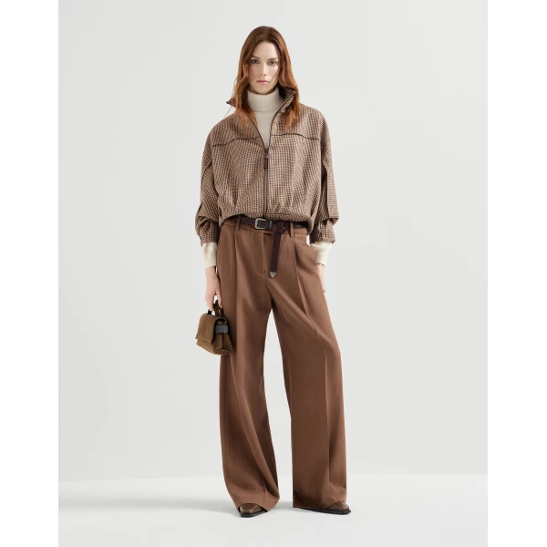 Brunello Cucinelli Cashmere turtleneck sweater in Butter, view 6