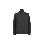 Brunello Cucinelli Cashmere turtleneck sweater in Lignite Grey