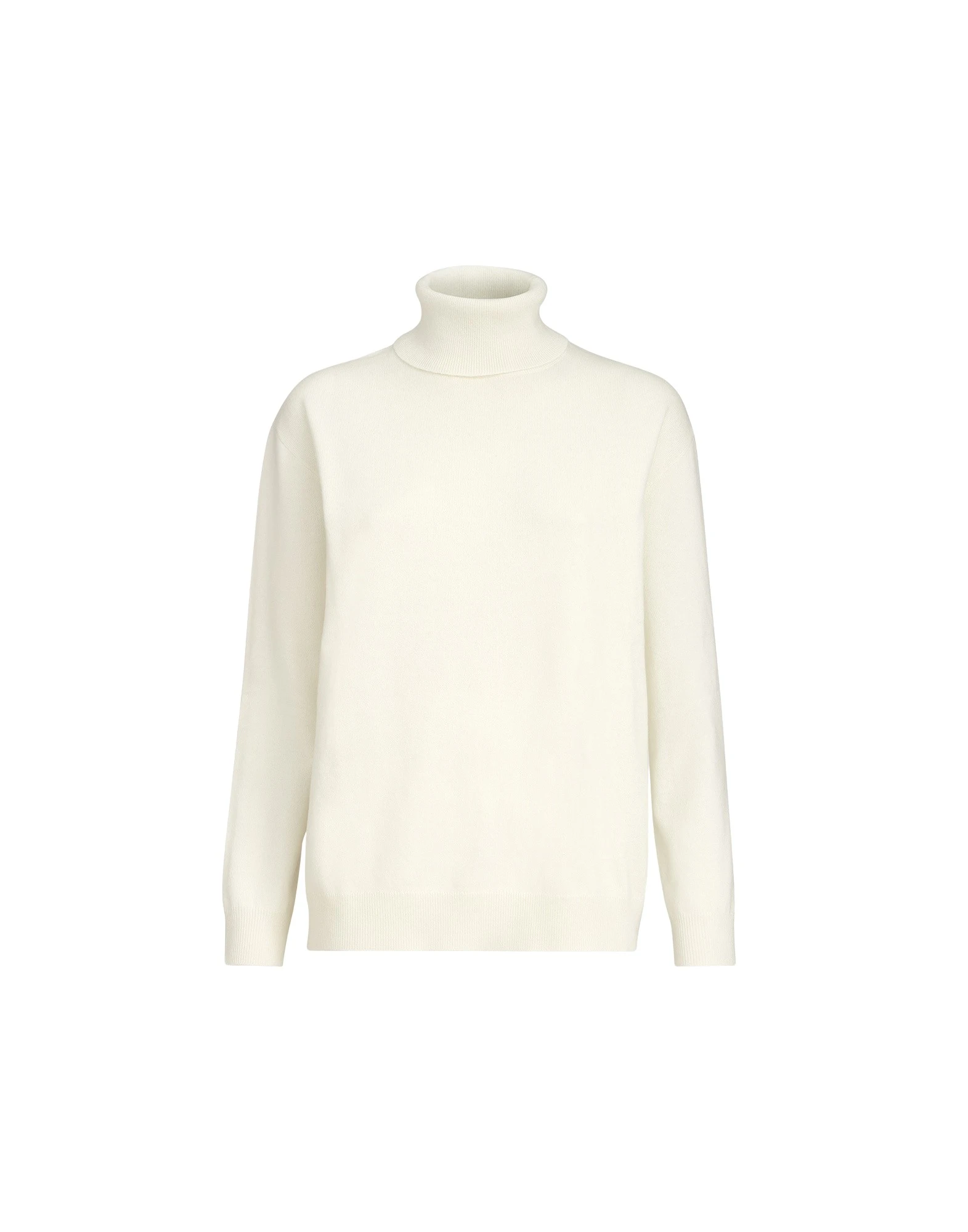 Brunello Cucinelli Cashmere turtleneck sweater in White