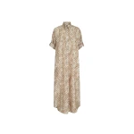 Brunello Cucinelli Chevron print dress