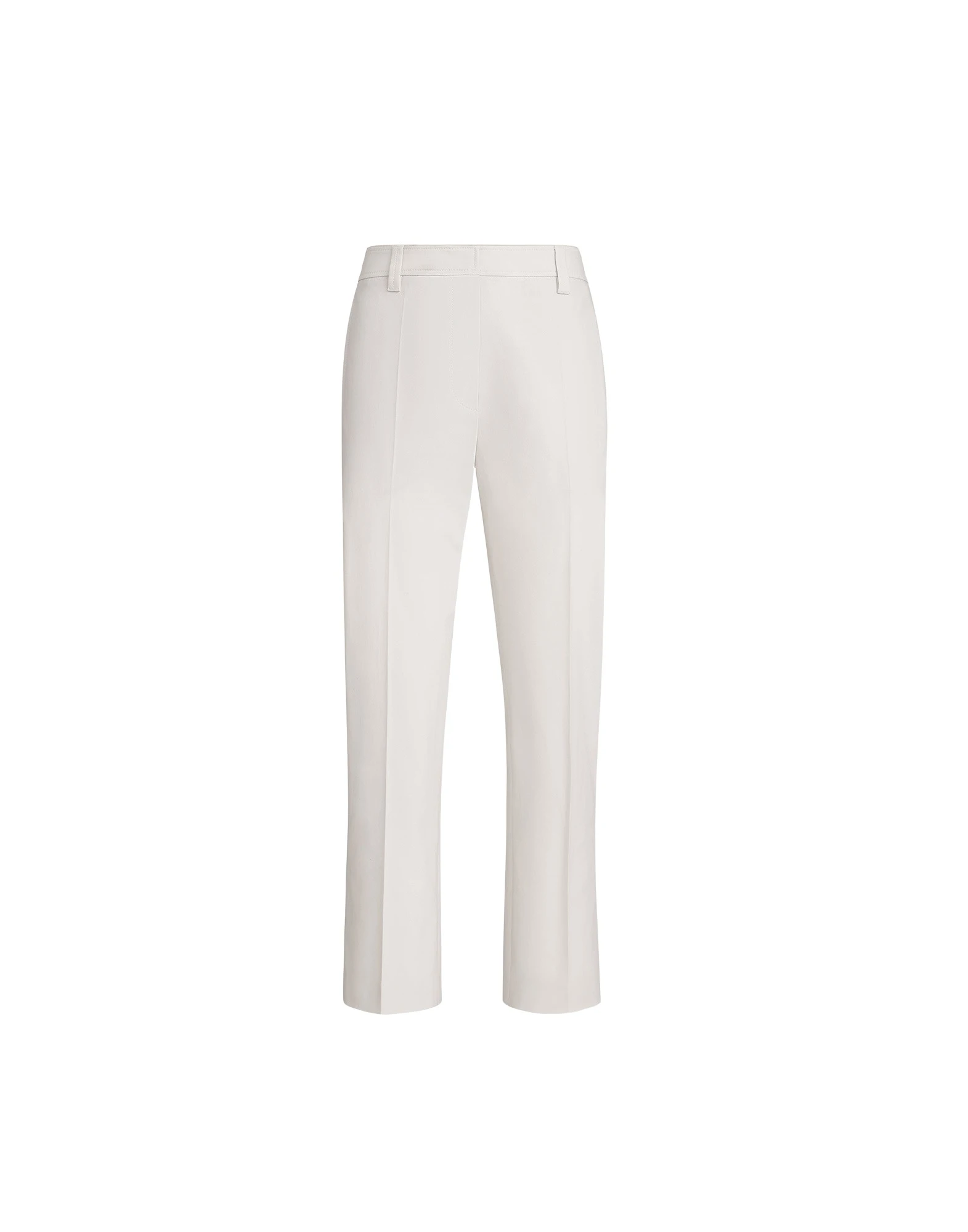Brunello Cucinelli Cigarette trousers in Oat
