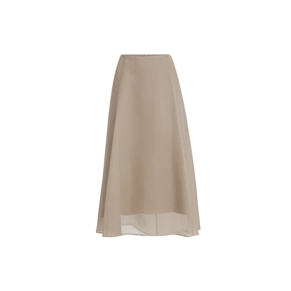 Brunello Cucinelli Circle skirt in Rope