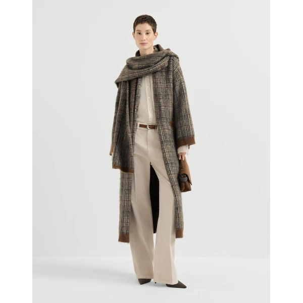Brunello Cucinelli Contemporary Loose Trousers in Sand, view 6