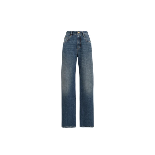 Brunello Cucinelli Contemporary Loose trousers in Denim
