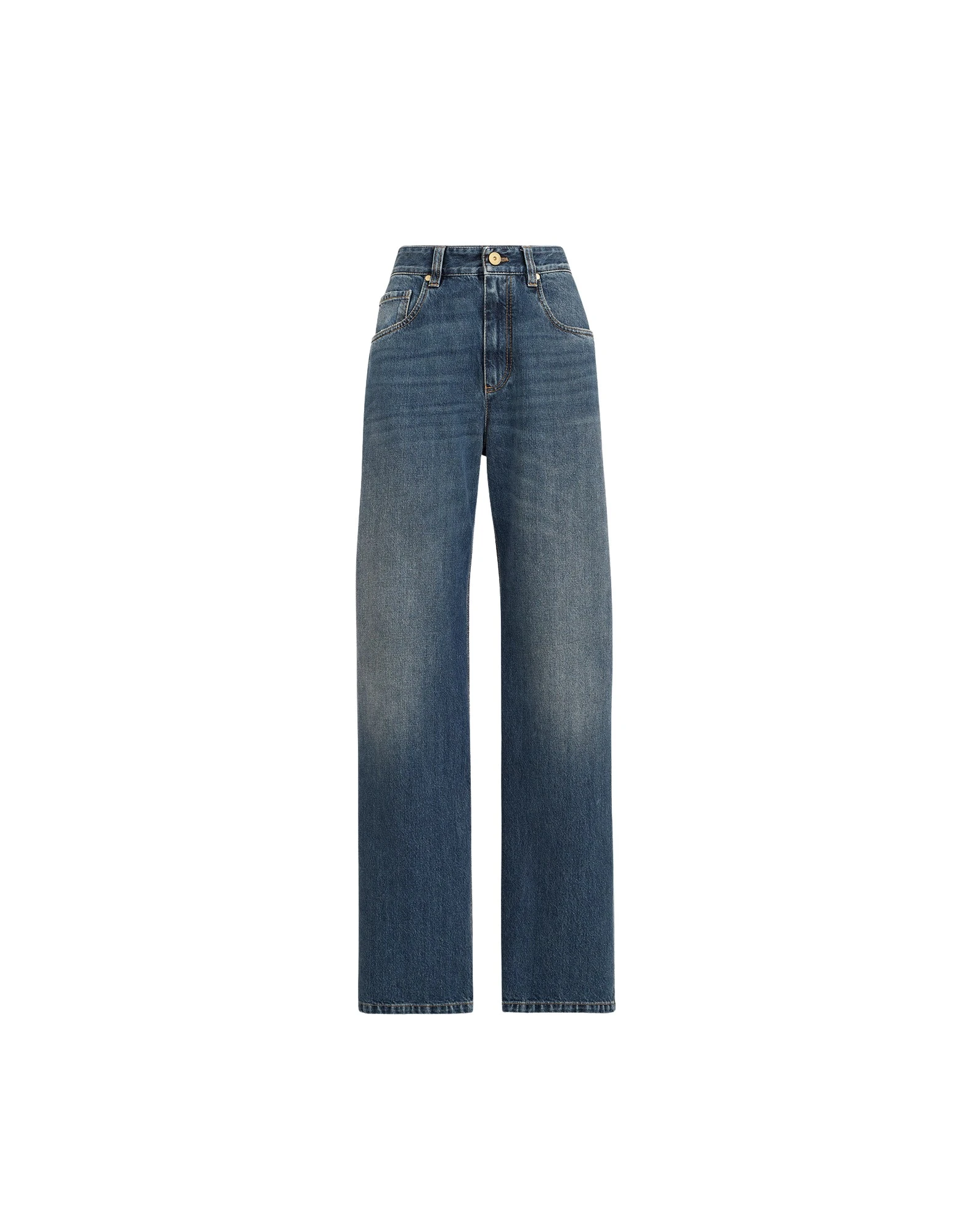 Brunello Cucinelli Contemporary Loose trousers in Denim