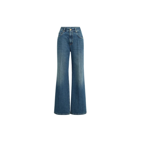 Brunello Cucinelli Contemporary Loose trousers in Denim