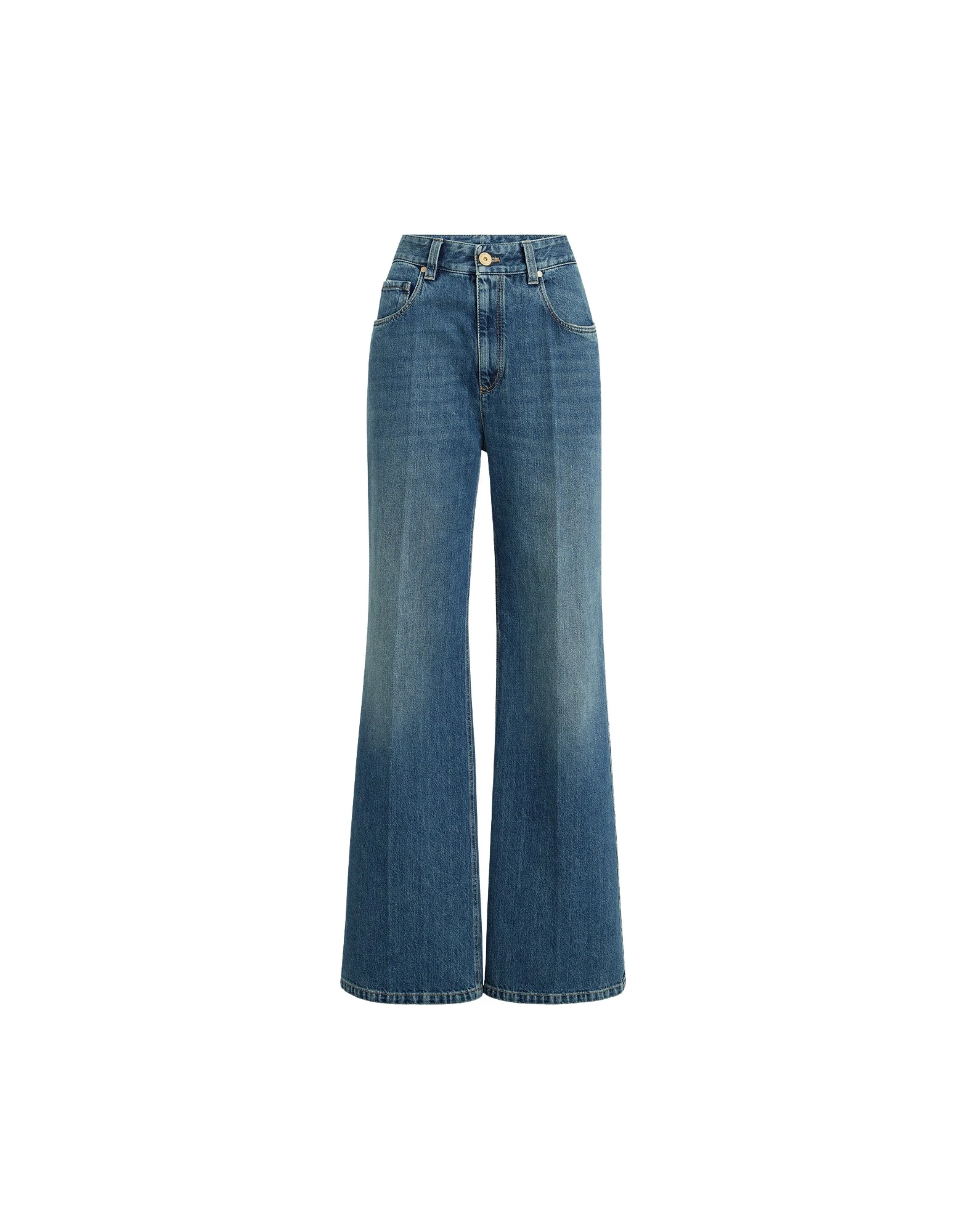 Brunello Cucinelli Contemporary Loose trousers in Denim