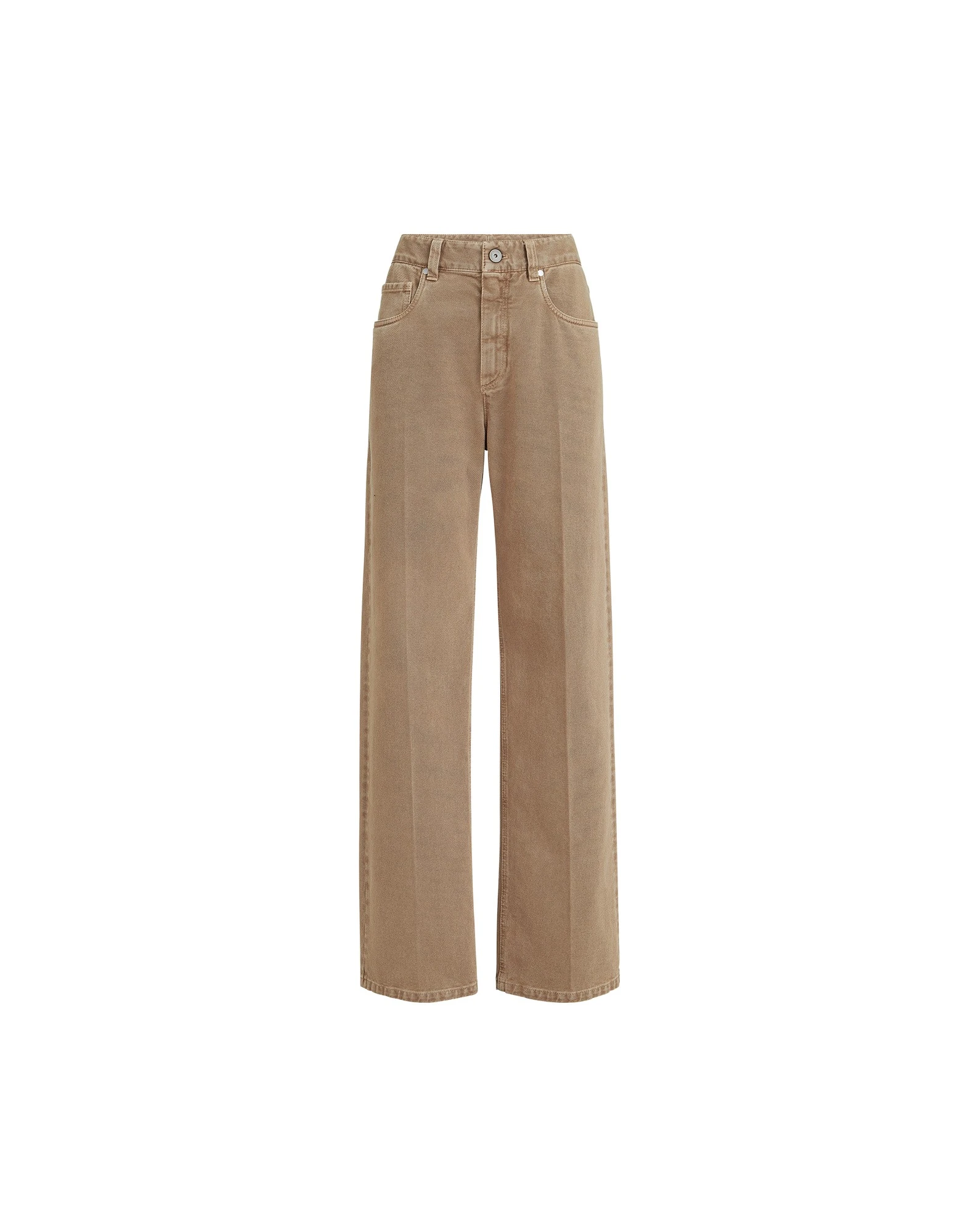 Brunello Cucinelli Contemporary Loose trousers in Light Brown