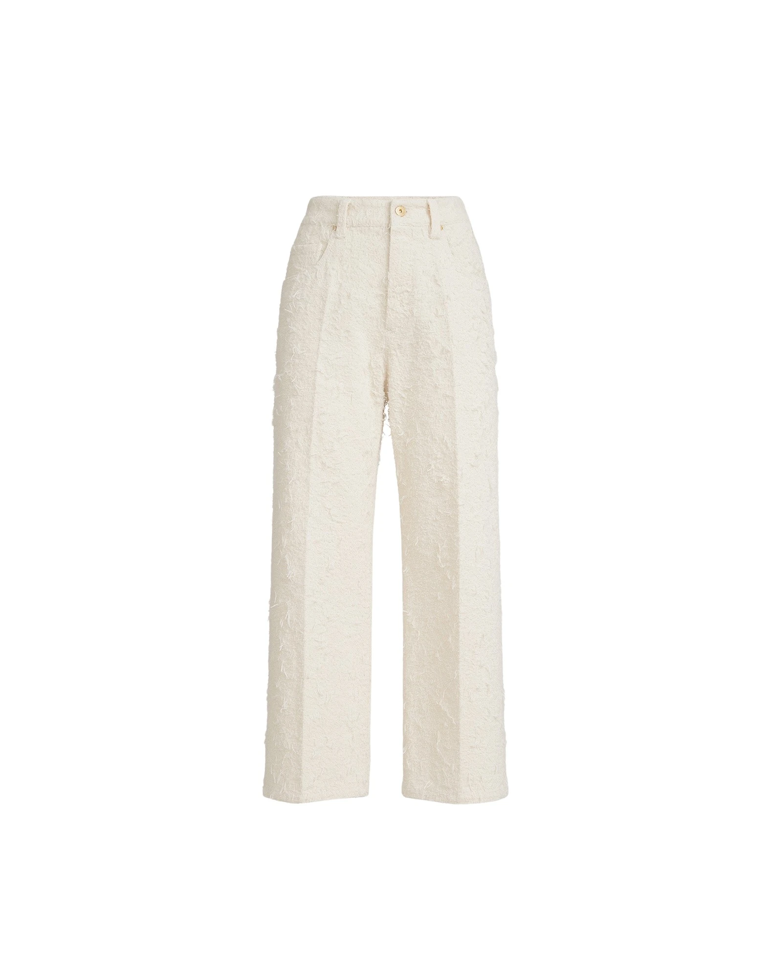 Brunello Cucinelli Contemporary Square trousers in Ivory