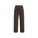 Brunello Cucinelli Contemporary Square trousers in Pine Cone Brown