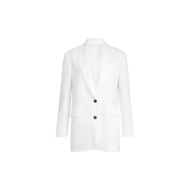 Brunello Cucinelli Cotton blazer in White