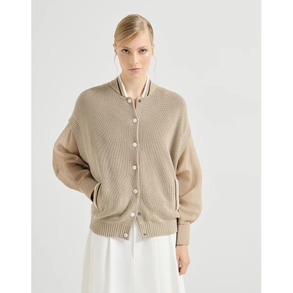 Brunello Cucinelli Cotton cardigan, view 2