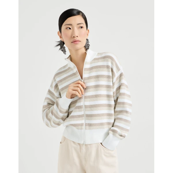 Brunello Cucinelli Cotton cardigan, view 2